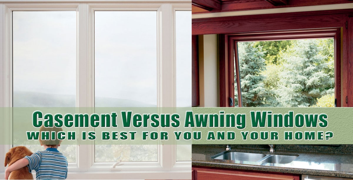 awning casement windows