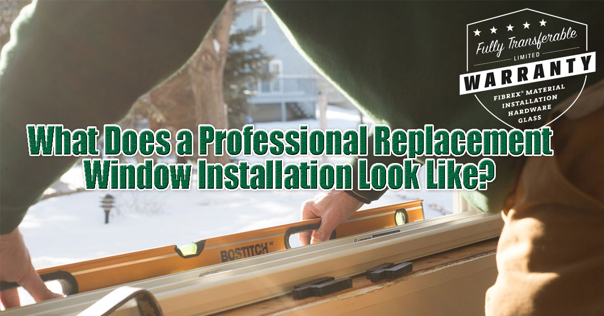 Here's What a Professional Replacement Window Installation Looks Like ...