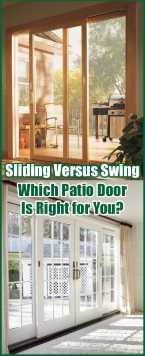 Sliding Doors Versus Traditional Swing-in/Swing-Out Replacement Patio ...